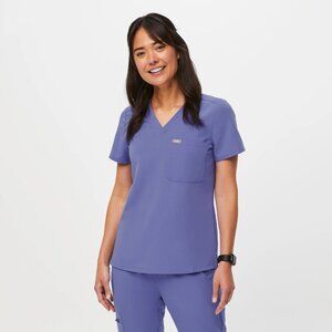FIGS Blueberry Catarina™ - One-Pocket Scrub Top